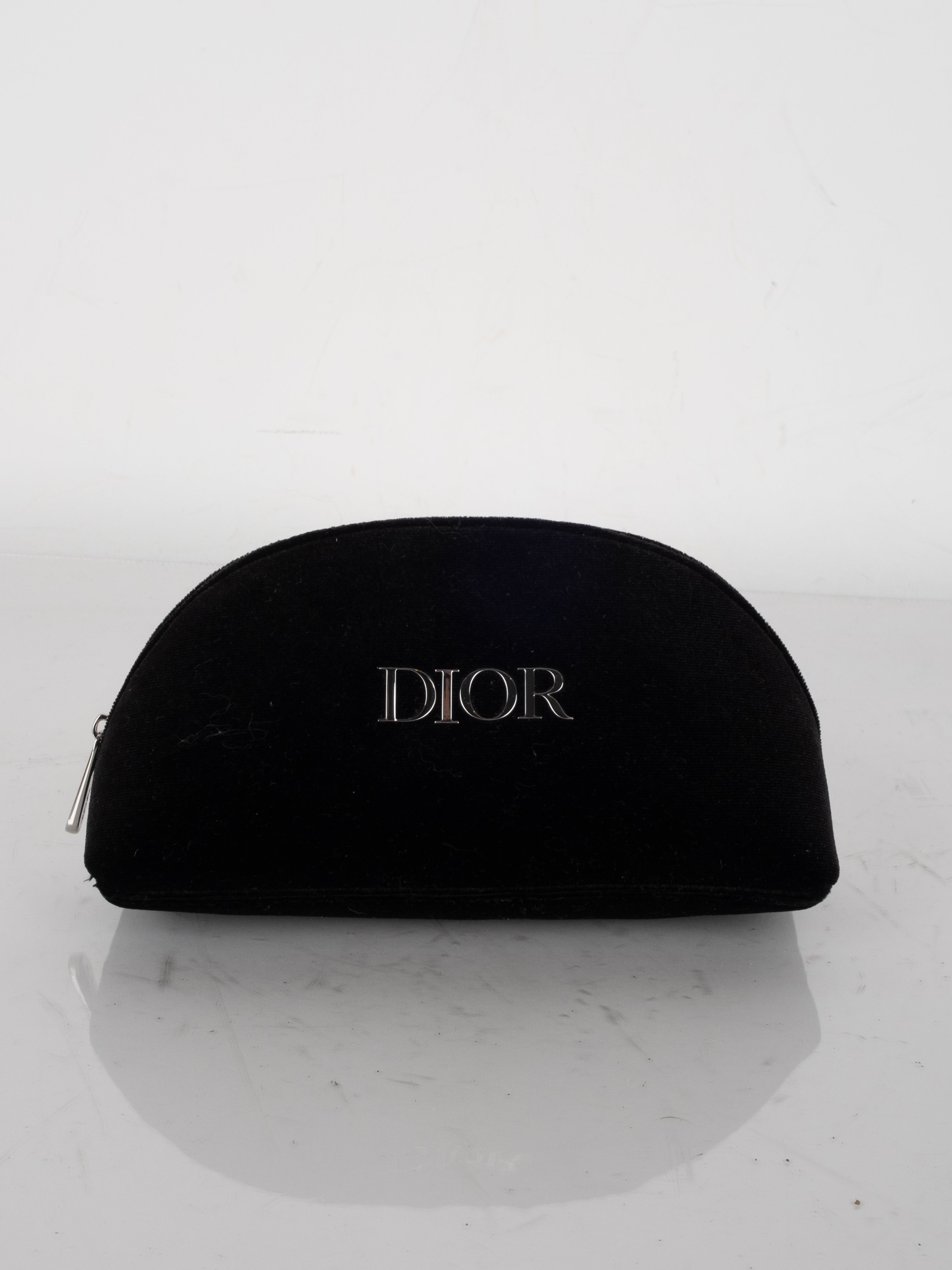 DIOR Black Velvet Beauty Pouch