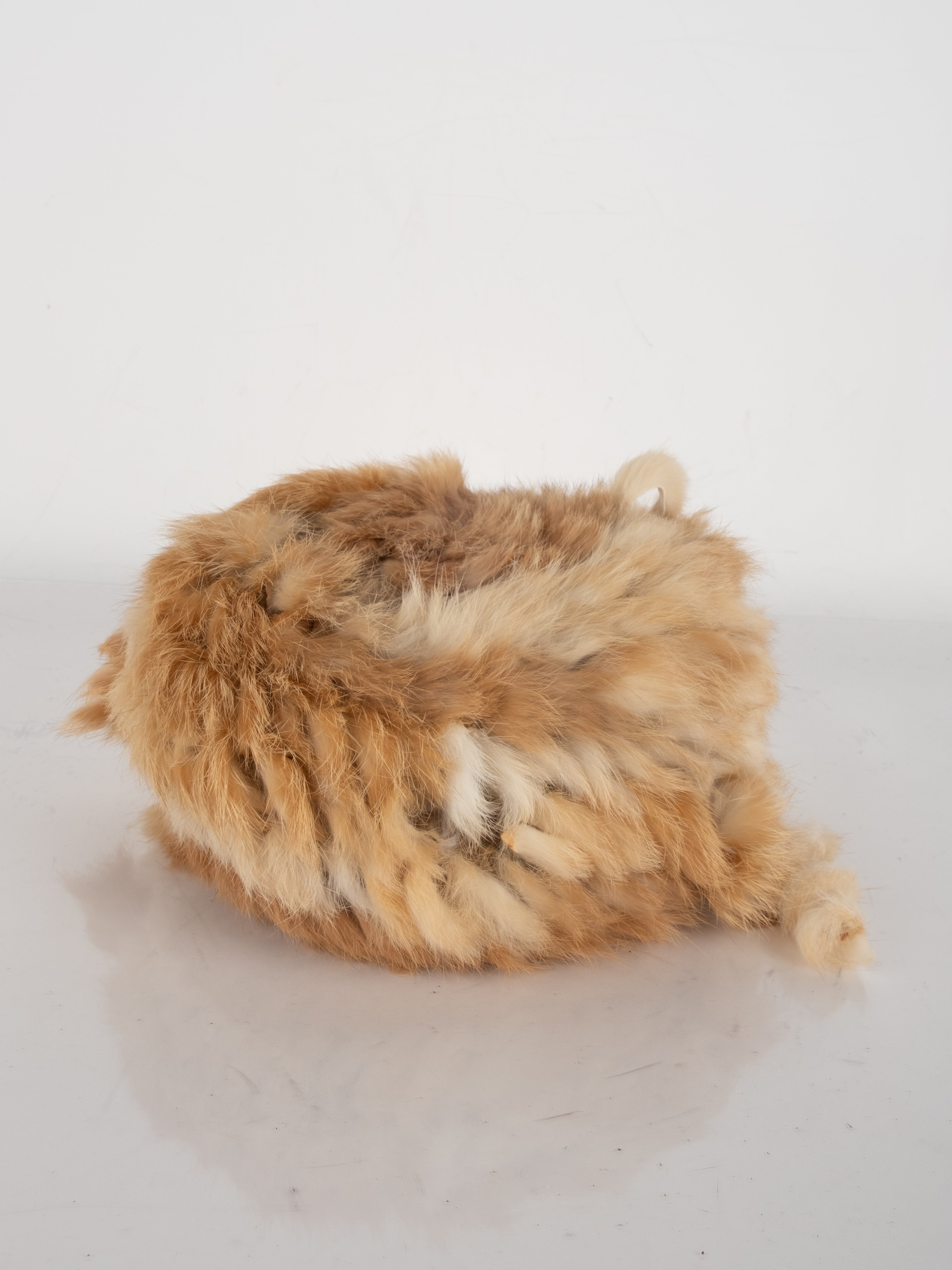 Vintage Fur Hat – Beige