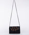 Vintage Black Floral Embroidered Shoulder Bag