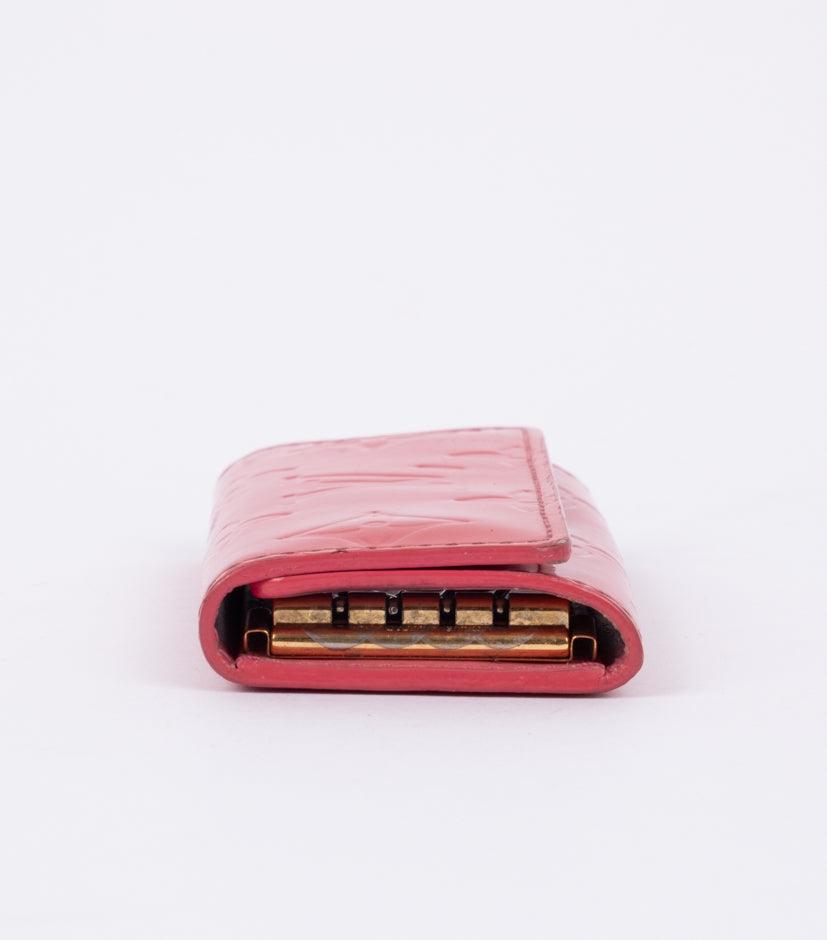 Red-Pink Leather Key Holder - Volver