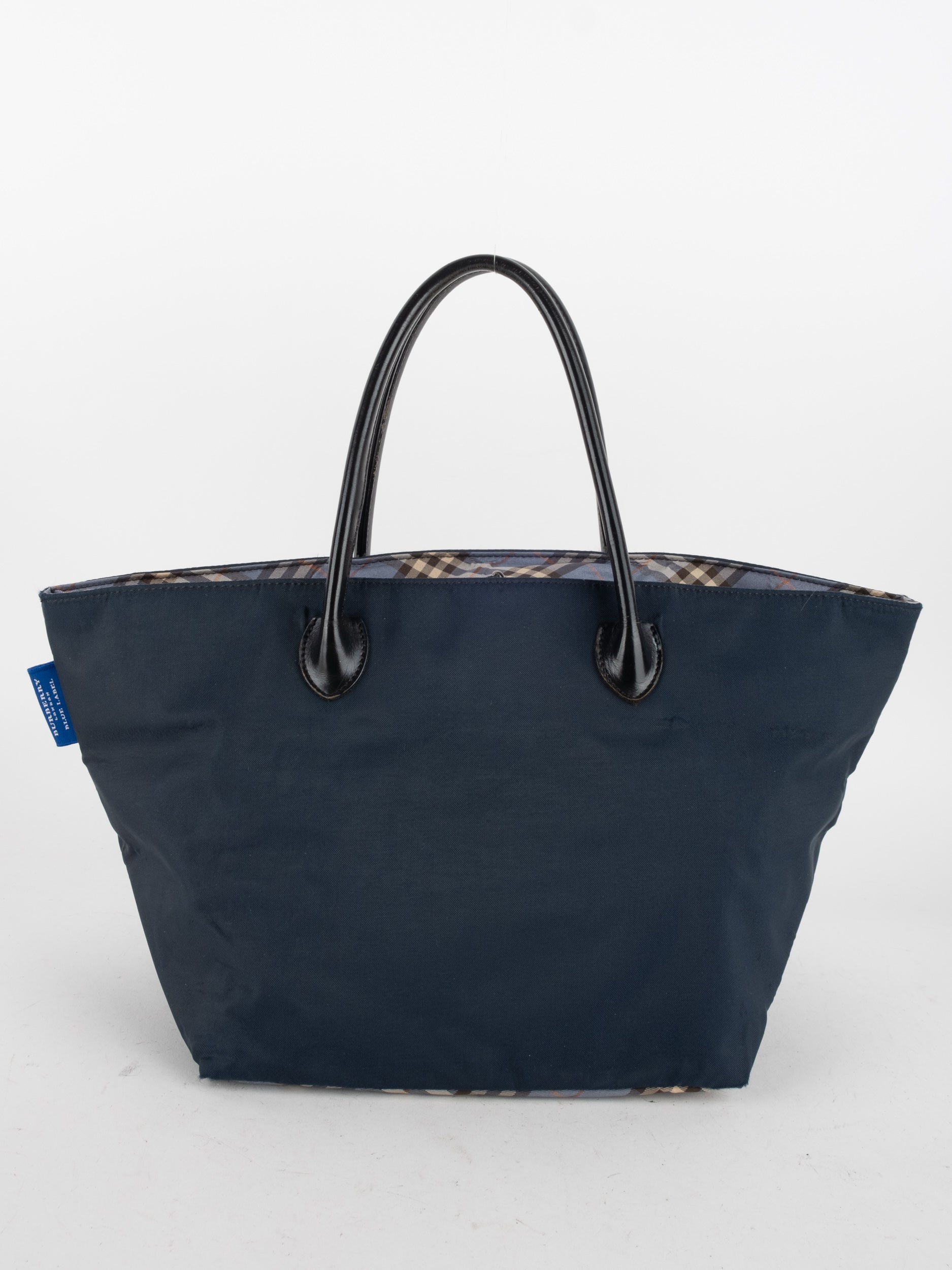 BURBERRY Nylon Tote Blue