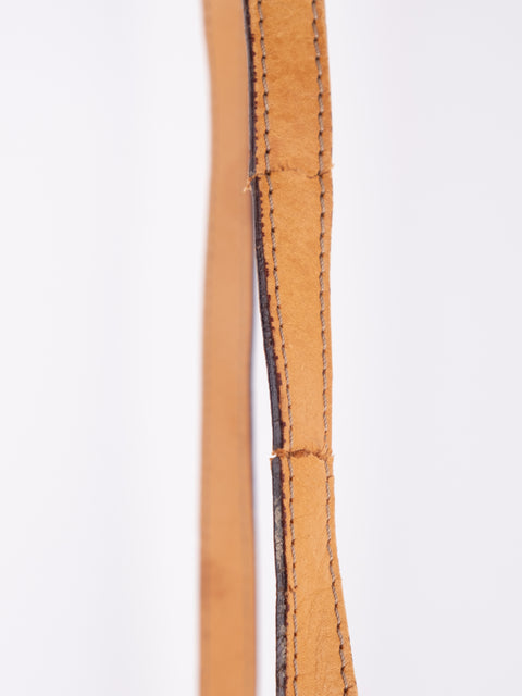 Celine Macadam Vintage Brown Envelope Shoulder Bag