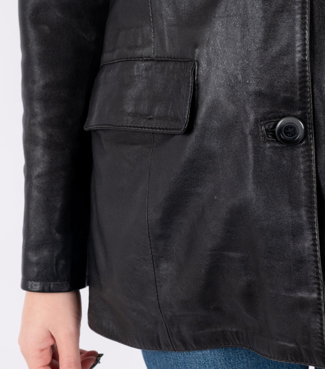 Black Leather Jacket - Volver
