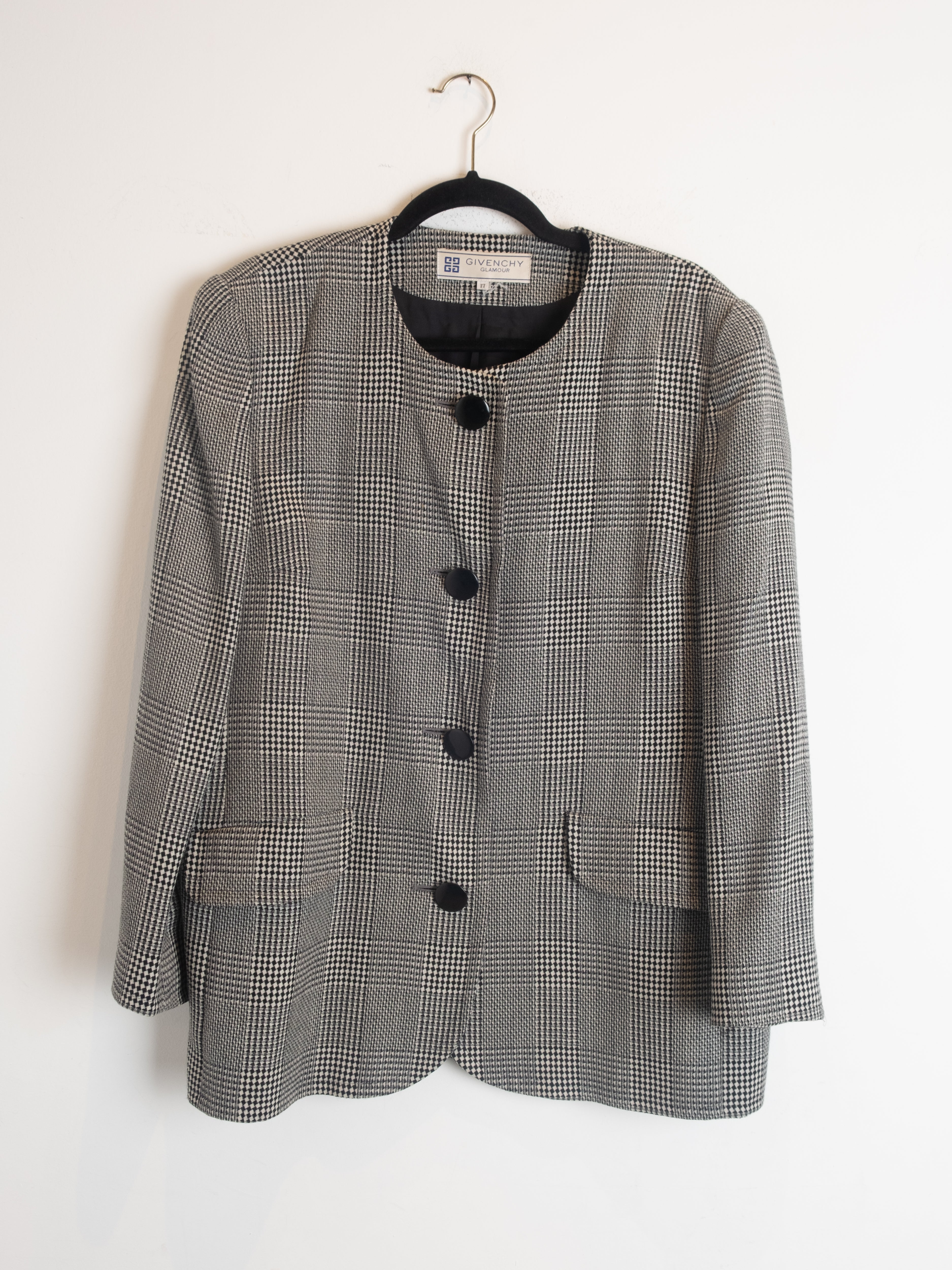 Givenchy Checked Jacket – Vintage