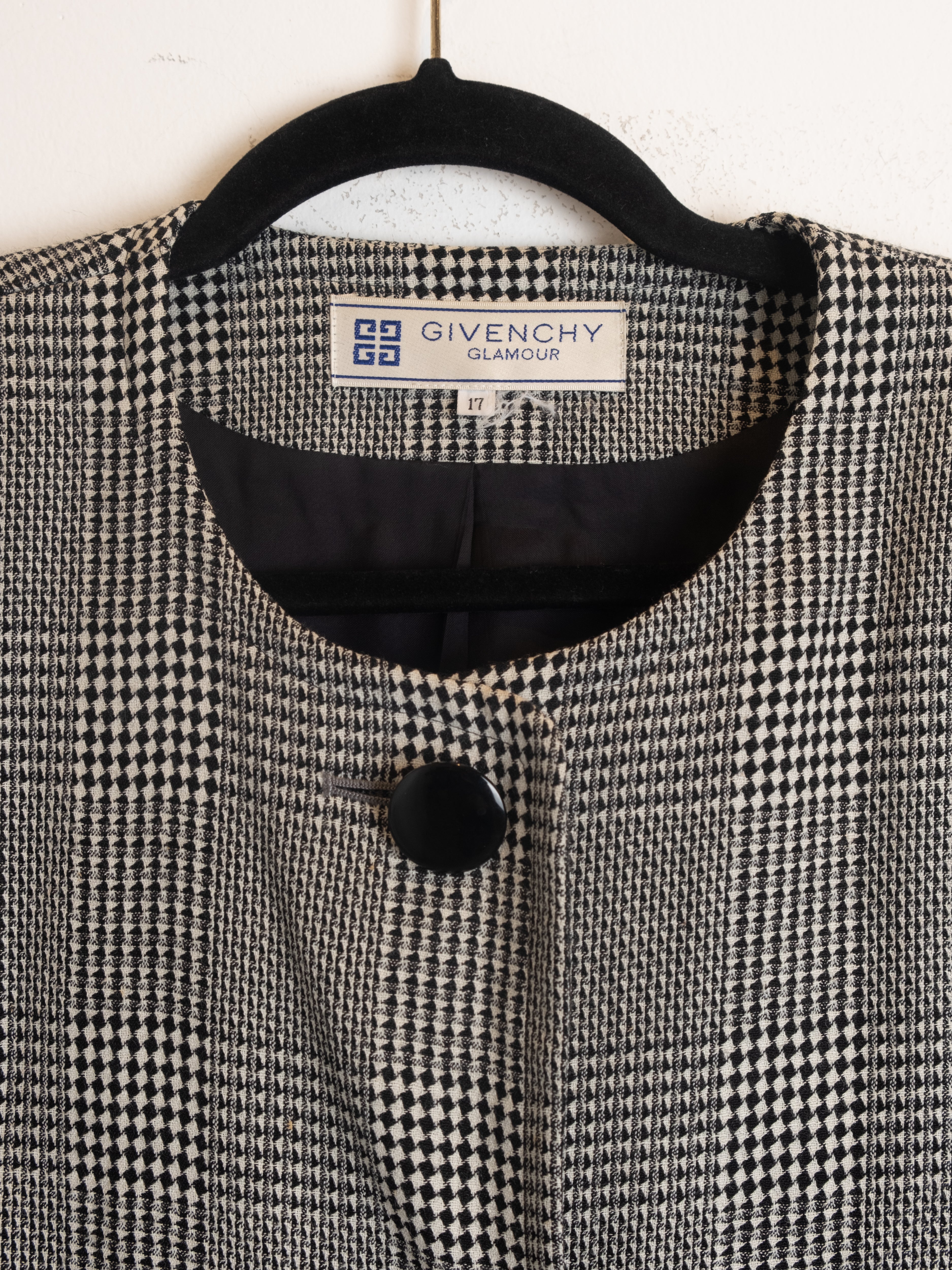 Givenchy Checked Jacket – Vintage