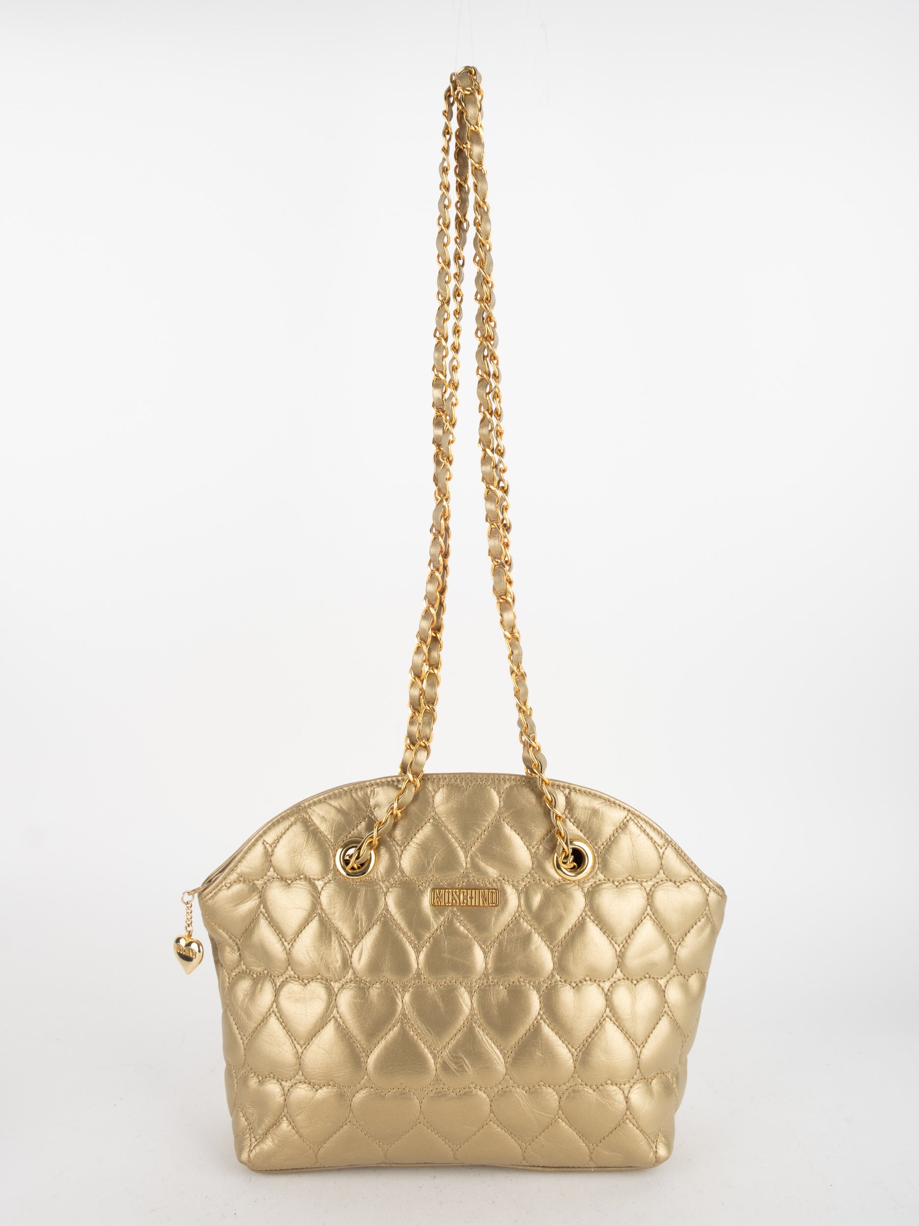 MOSCHINO Quilted Chain Bag
