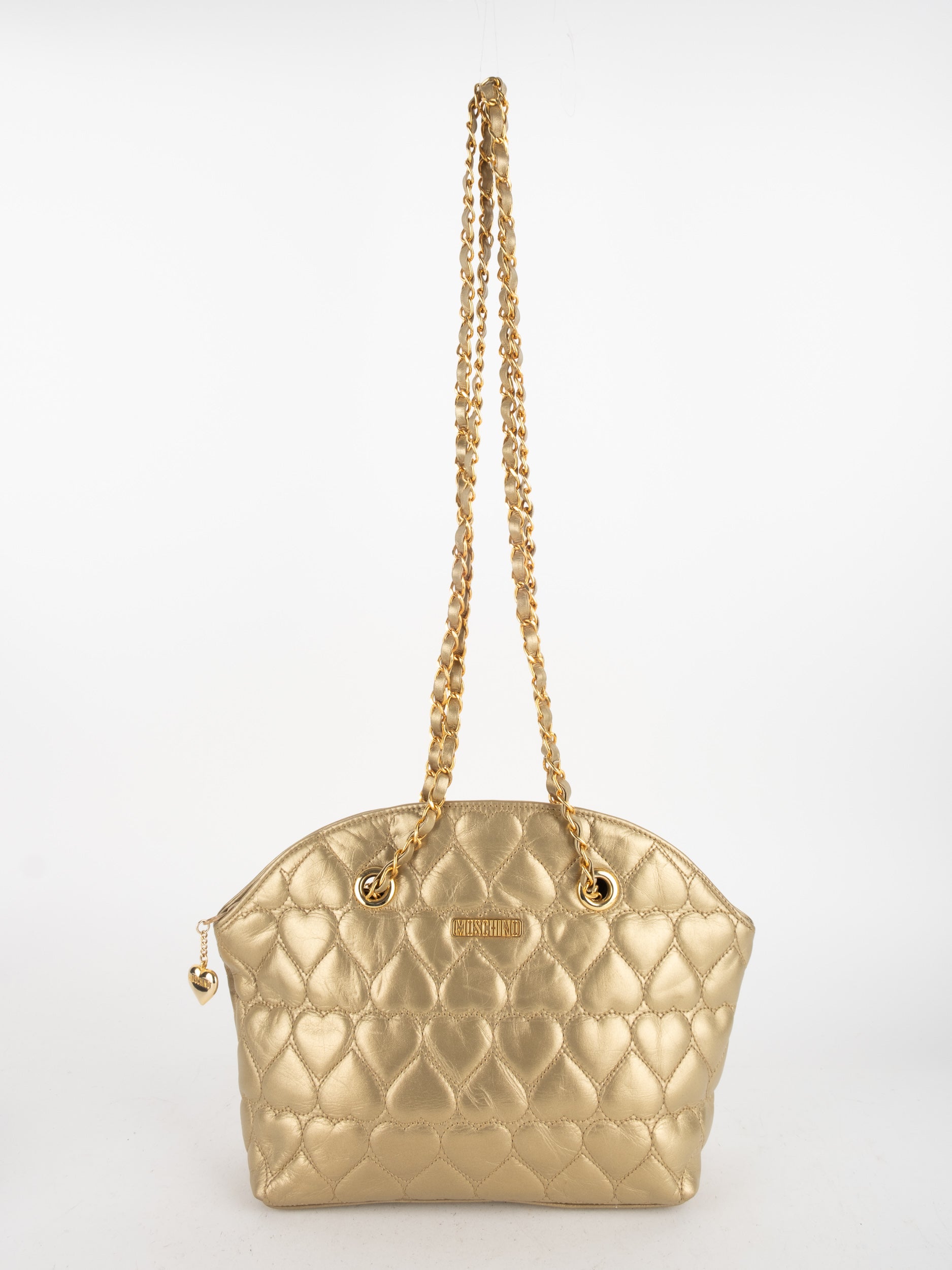 MOSCHINO Quilted Chain Bag
