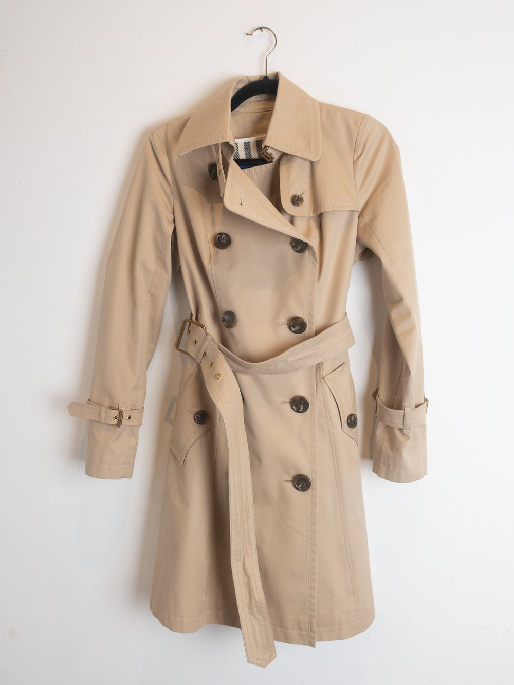 Burberry Trench Coat Beige – Size 38