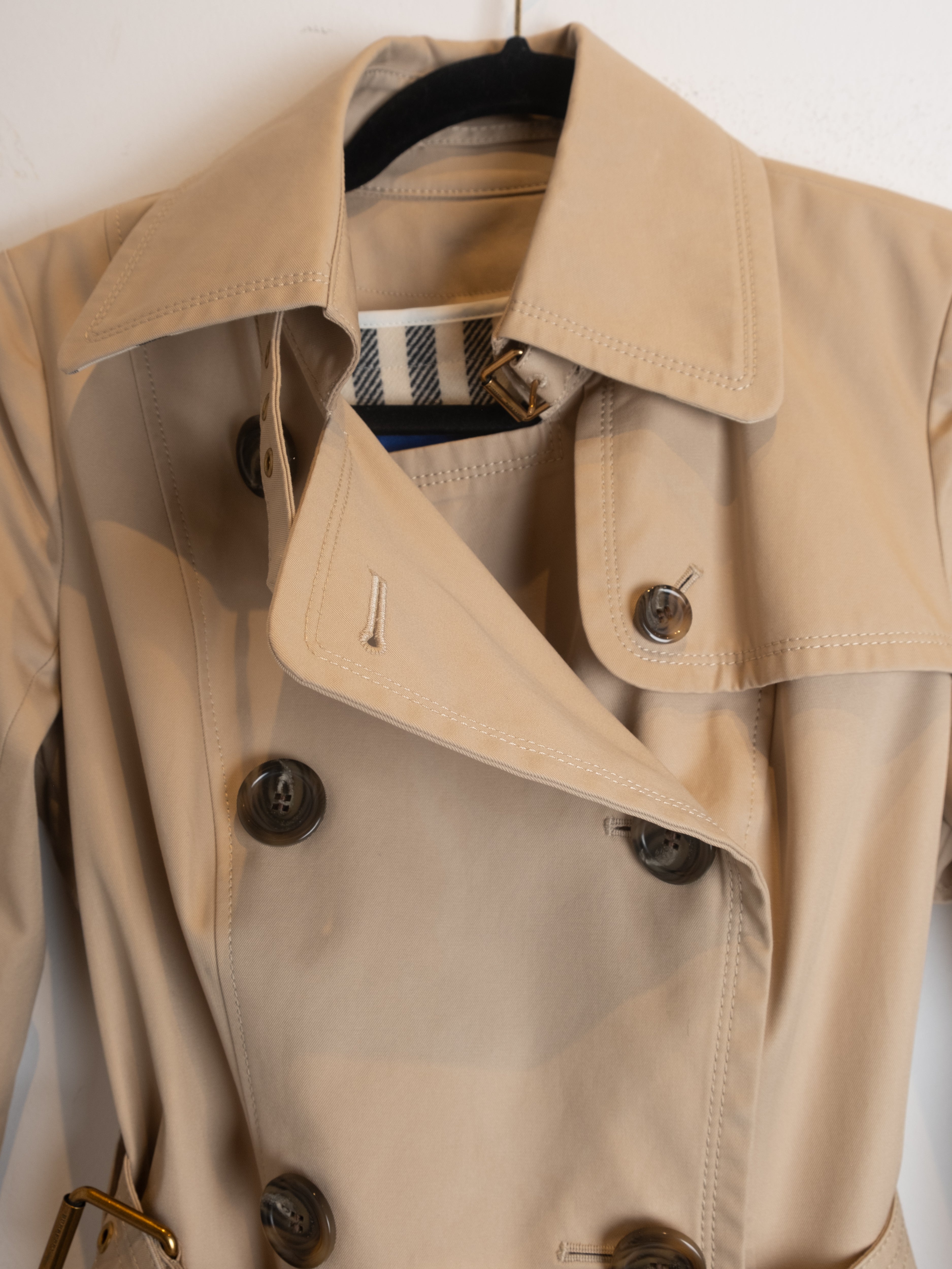 Burberry Trench Coat Beige – Size 38
