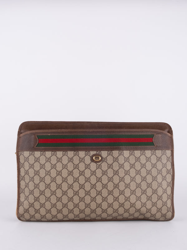 GUCCI GG Supreme Clutch