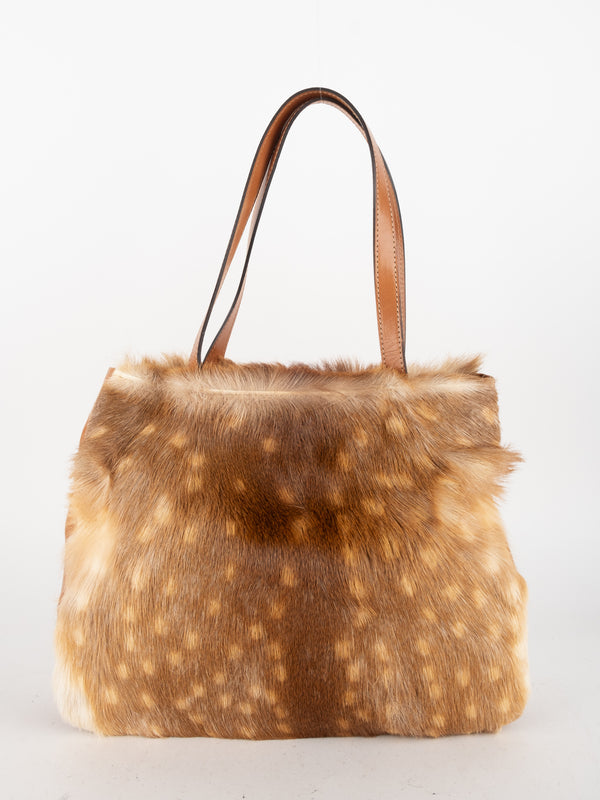 vintage fur bag