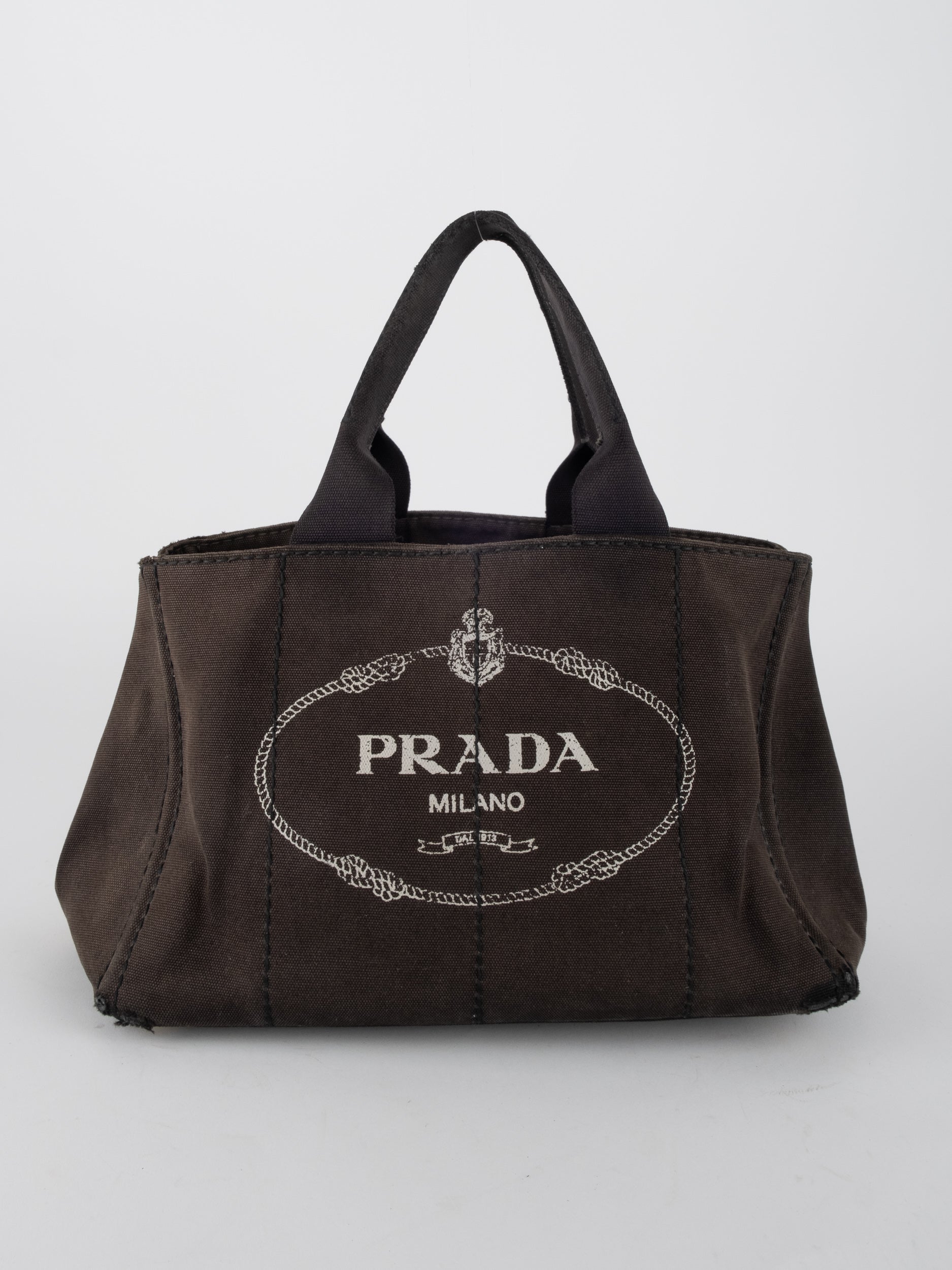 PRADA Canapa canvas Logo Tote