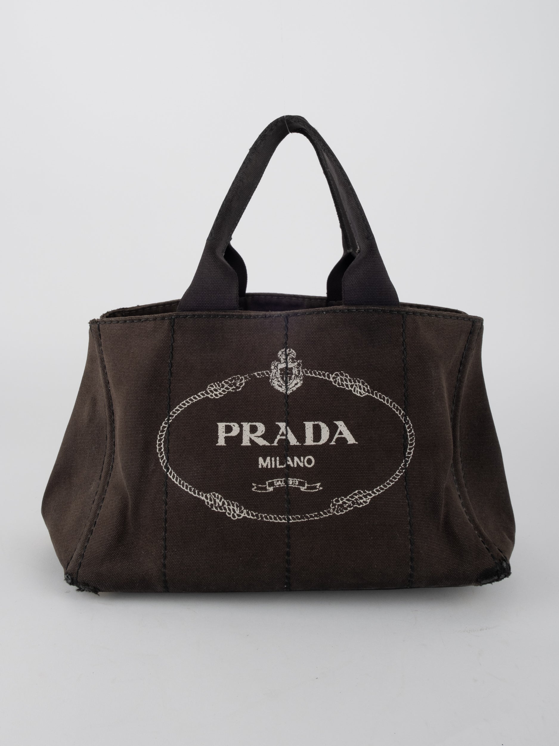 PRADA Canapa canvas Logo Tote