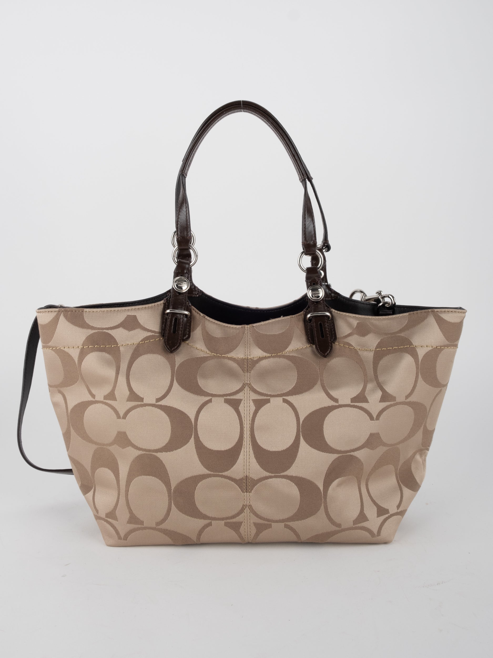 COACH Signature Satchel Bag