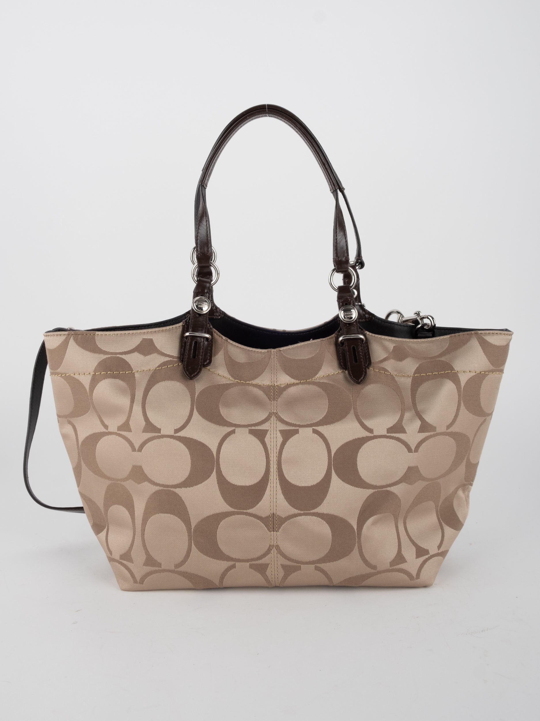 COACH Signature Satchel Bag