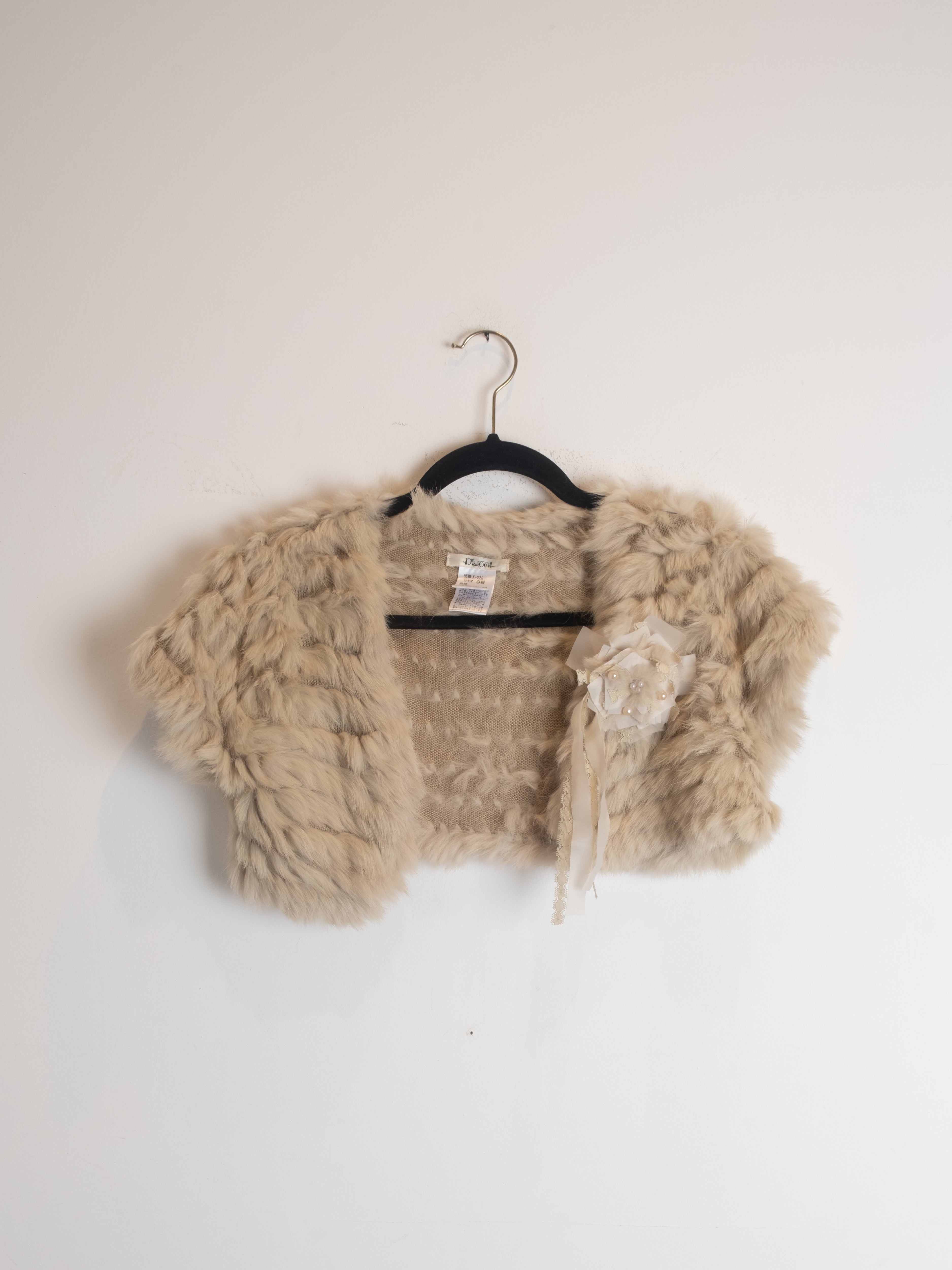 Vintage Fur Bolero Jacket