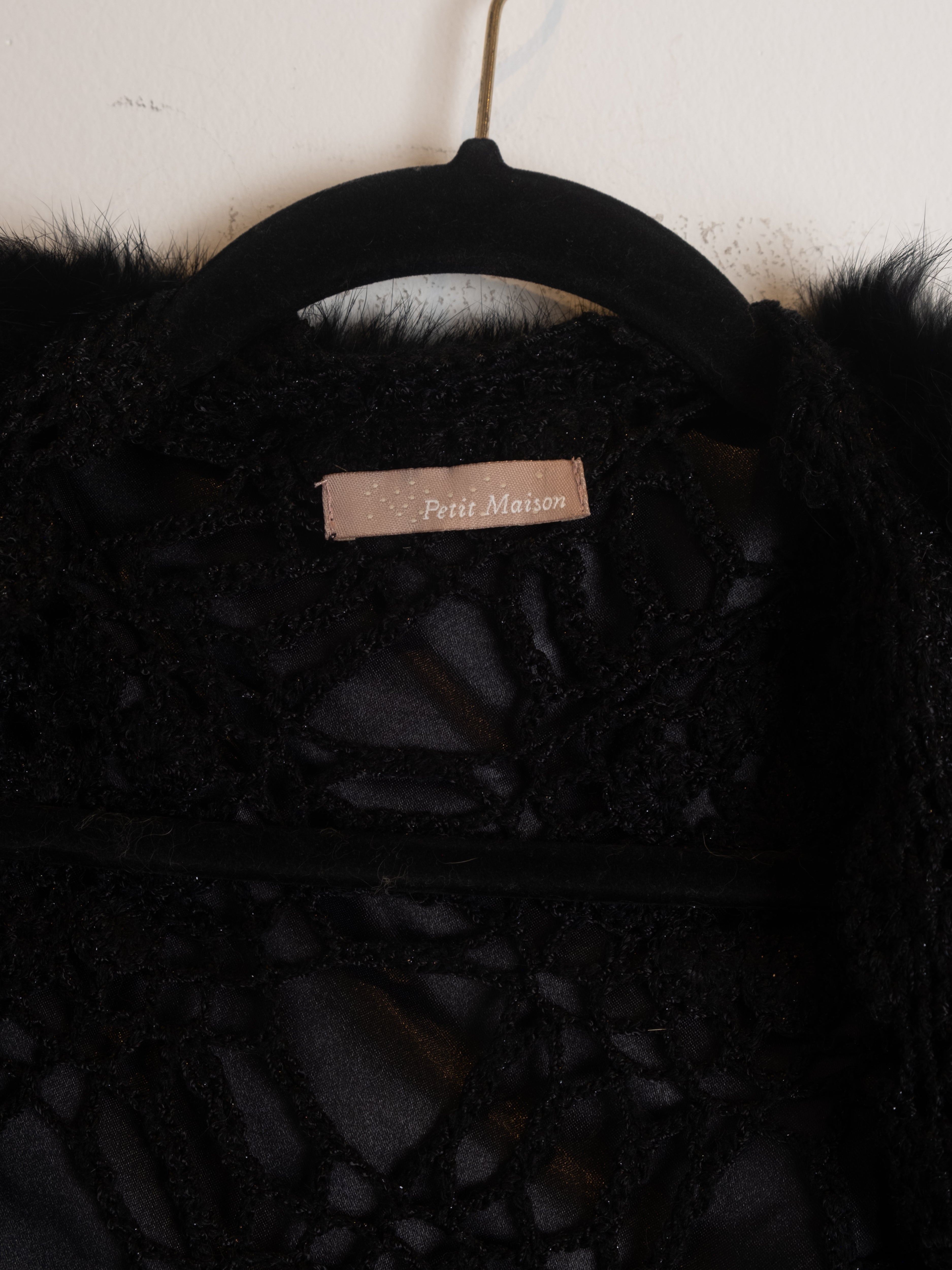 Vintage Fur Bolero Jacket
