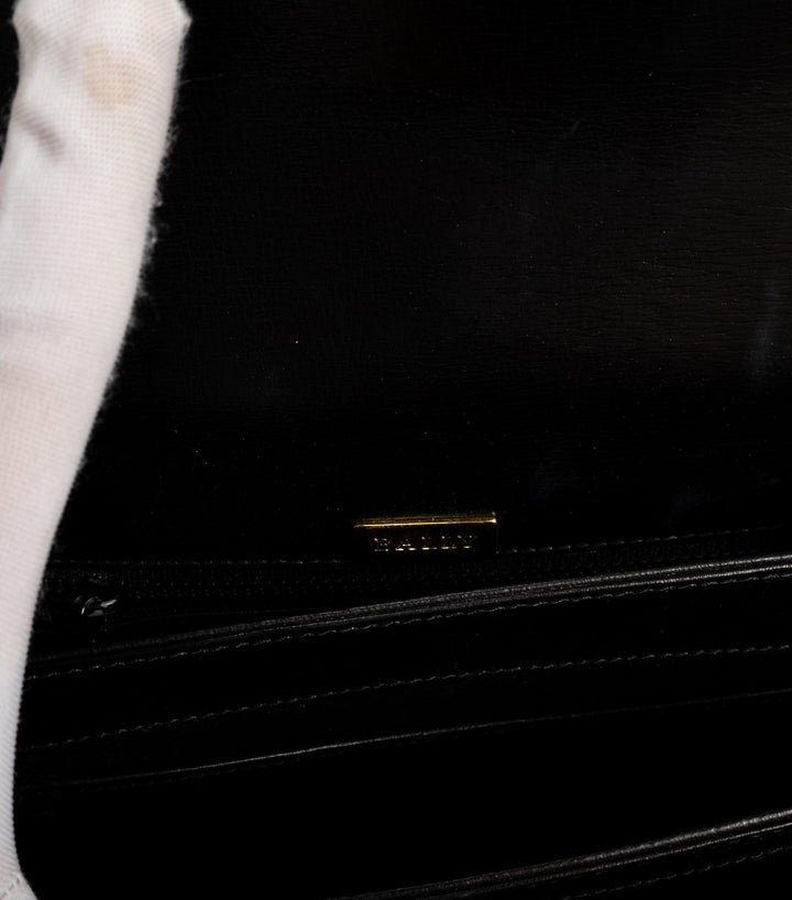 Date Night Black Leather Bag - Volver