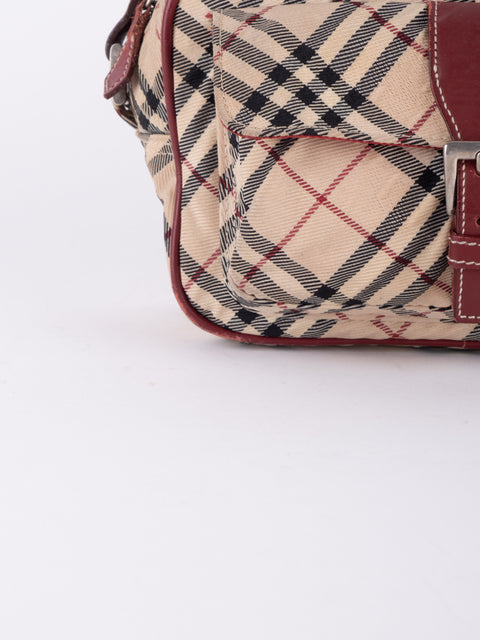 Burberry Vintage Nova Check Crossbody Bag