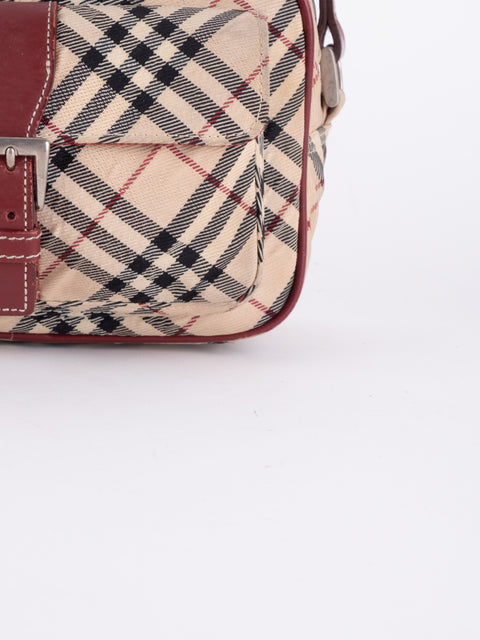 Burberry Vintage Nova Check Crossbody Bag