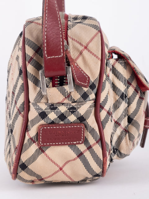 Burberry Vintage Nova Check Crossbody Bag