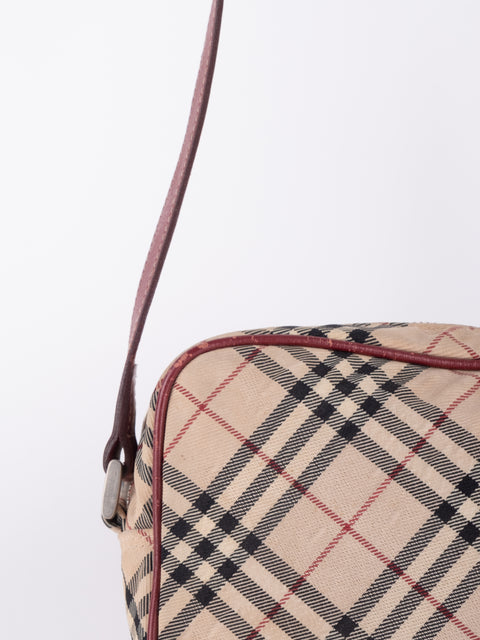 Burberry Vintage Nova Check Crossbody Bag