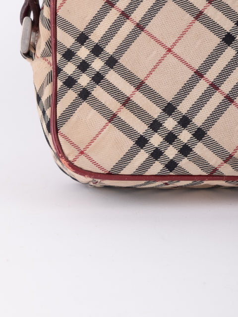 Burberry Vintage Nova Check Crossbody Bag