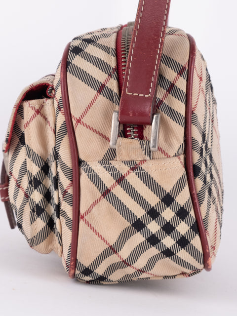 Burberry Vintage Nova Check Crossbody Bag