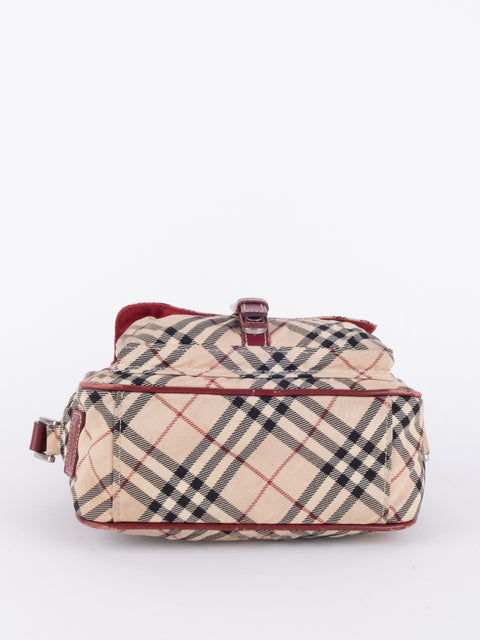 Burberry Vintage Nova Check Crossbody Bag