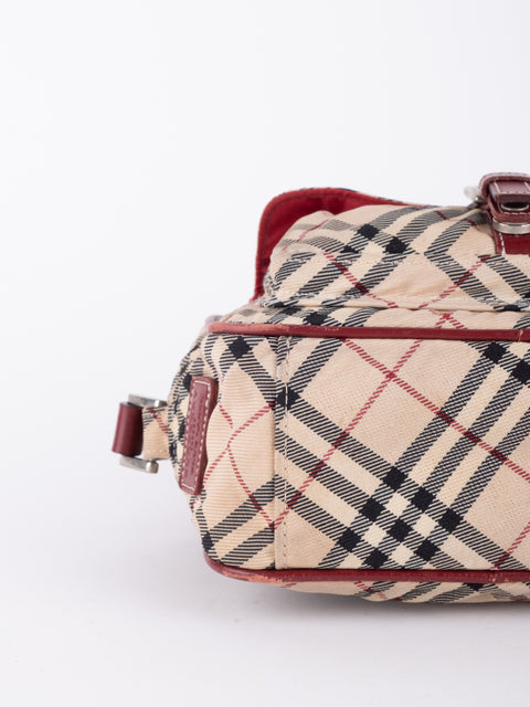 Burberry Vintage Nova Check Crossbody Bag