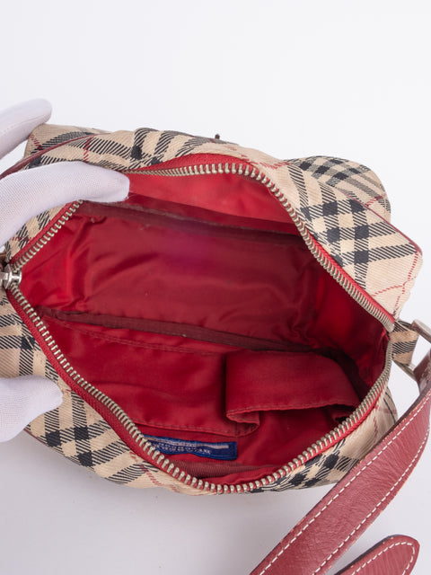 Burberry Vintage Nova Check Crossbody Bag