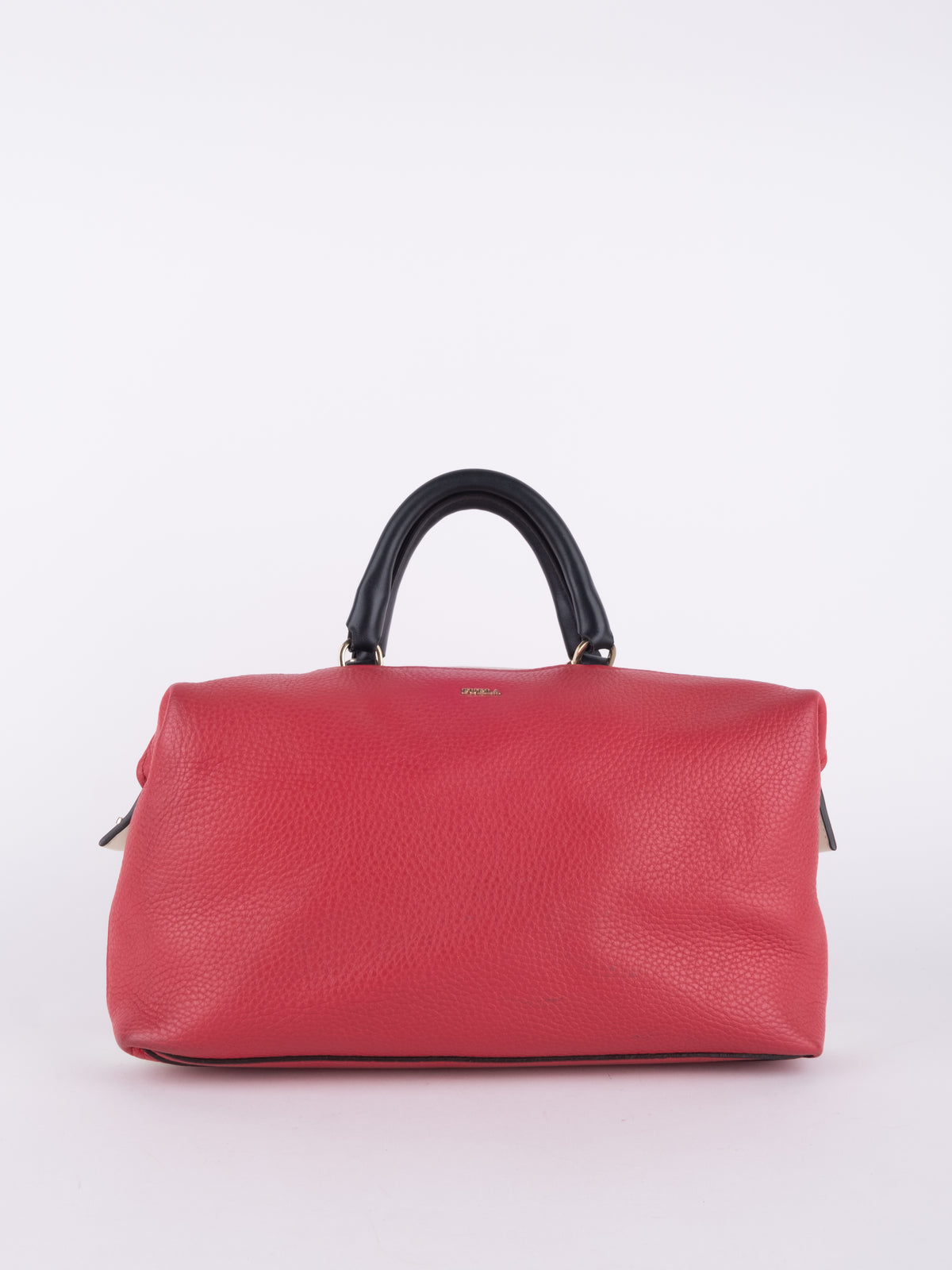 Furla Vintage Red Leather Mini Handbag