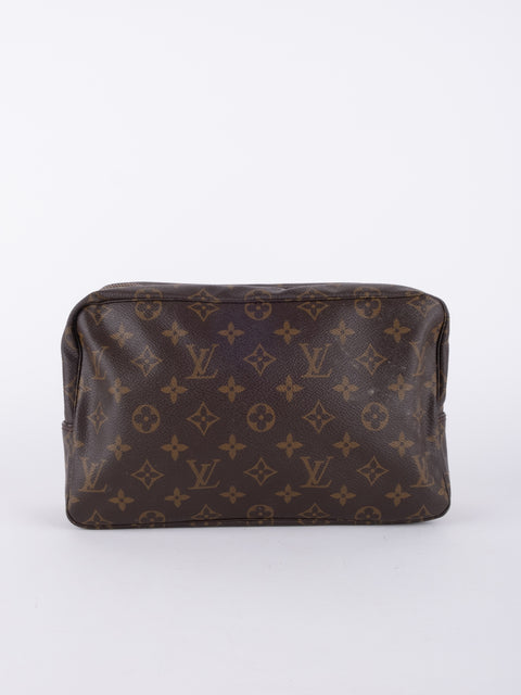 Louis Vuitton Vintage Monogram Compact Cosmetic Pouch