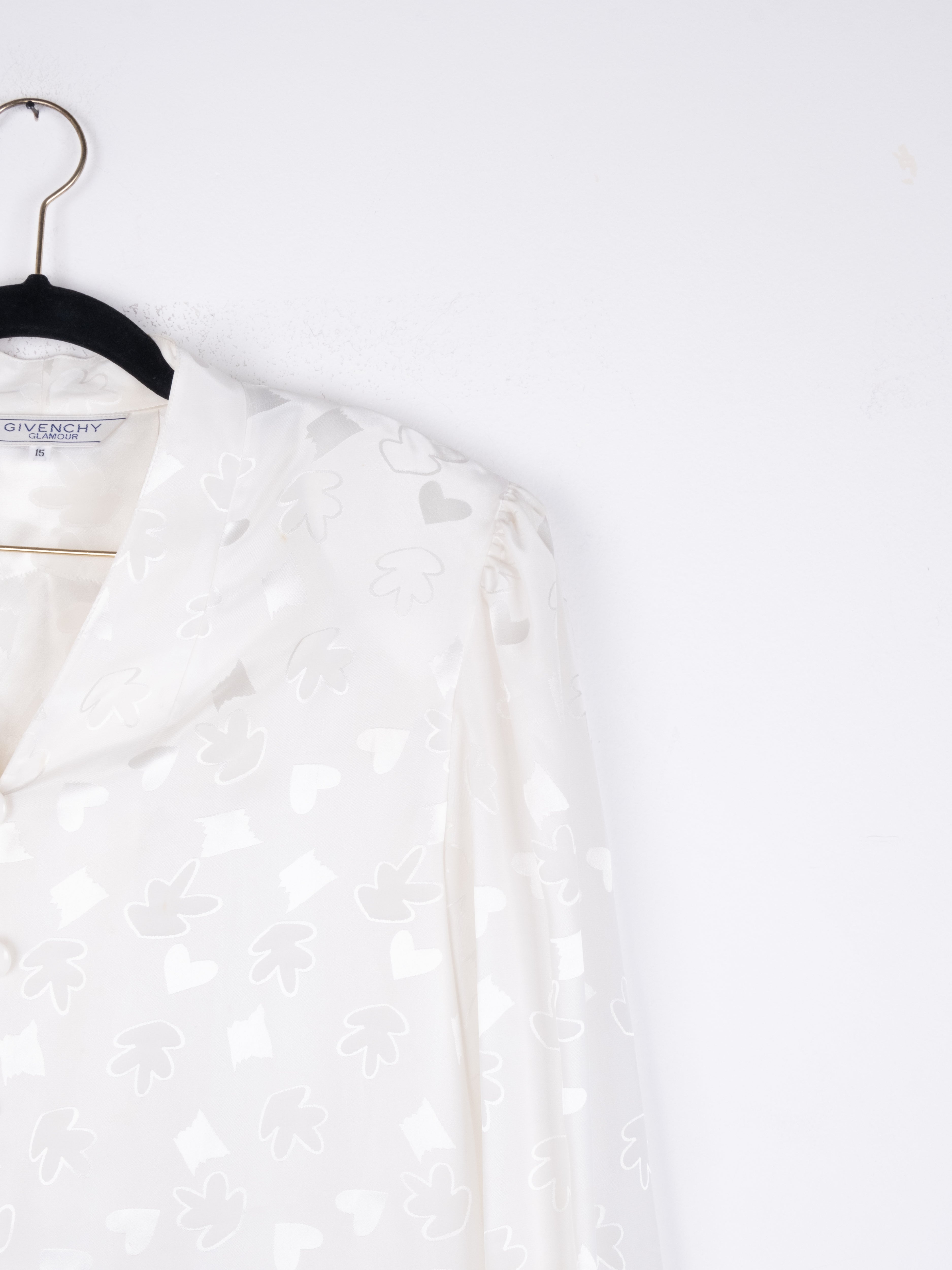 givenchy Sheer Blouse White
