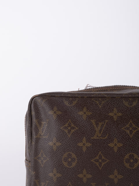 Louis Vuitton Vintage Monogram Compact Cosmetic Pouch