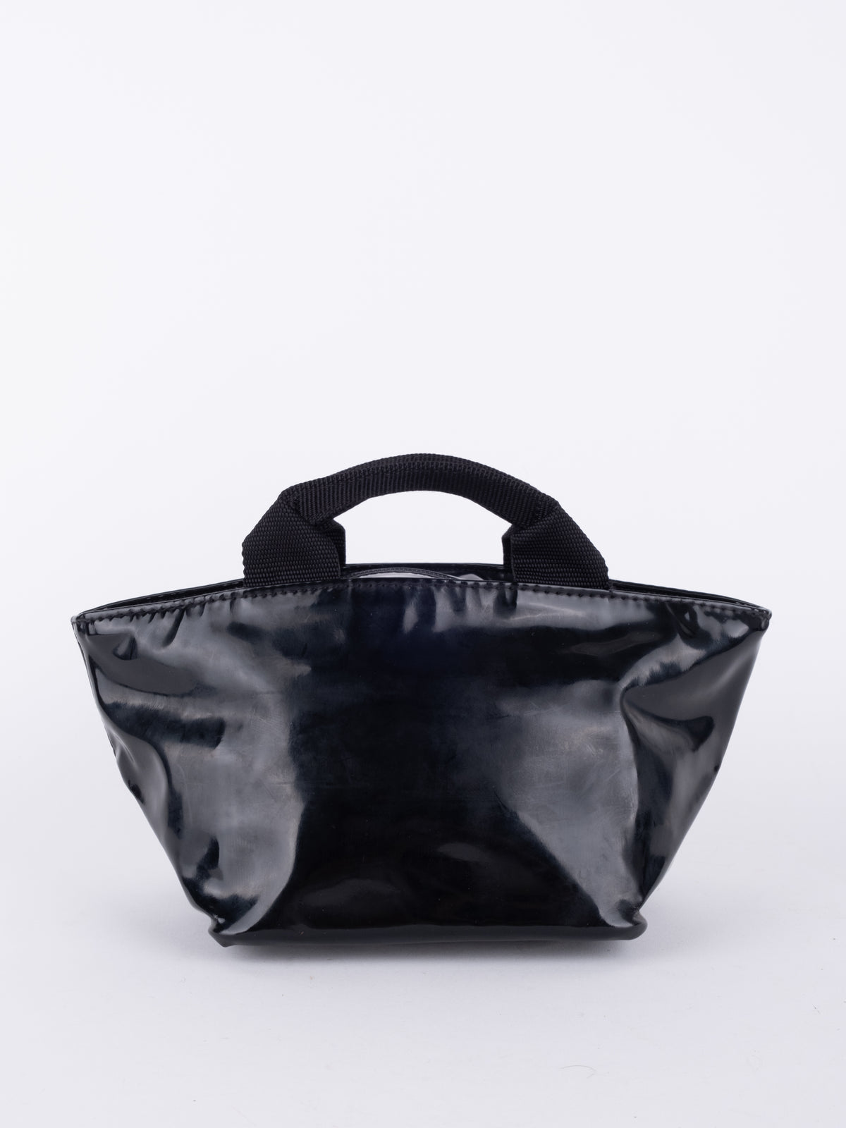Coach Vintage Black Nylon Mini Tote Bag