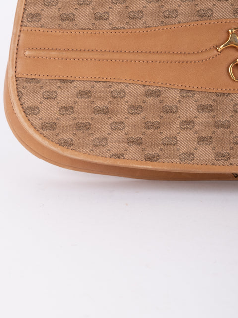 Gucci GG Supreme Vintage Flap Clutch