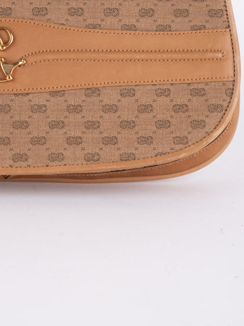 Gucci GG Supreme Vintage Flap Clutch