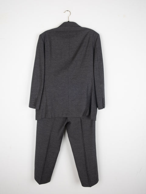 Burberry Grey Double Breasted Suit