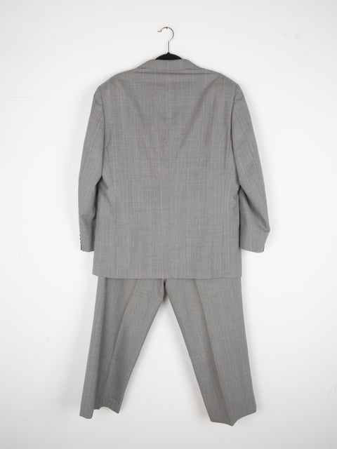Burberry Light Grey Double Breasted Suit