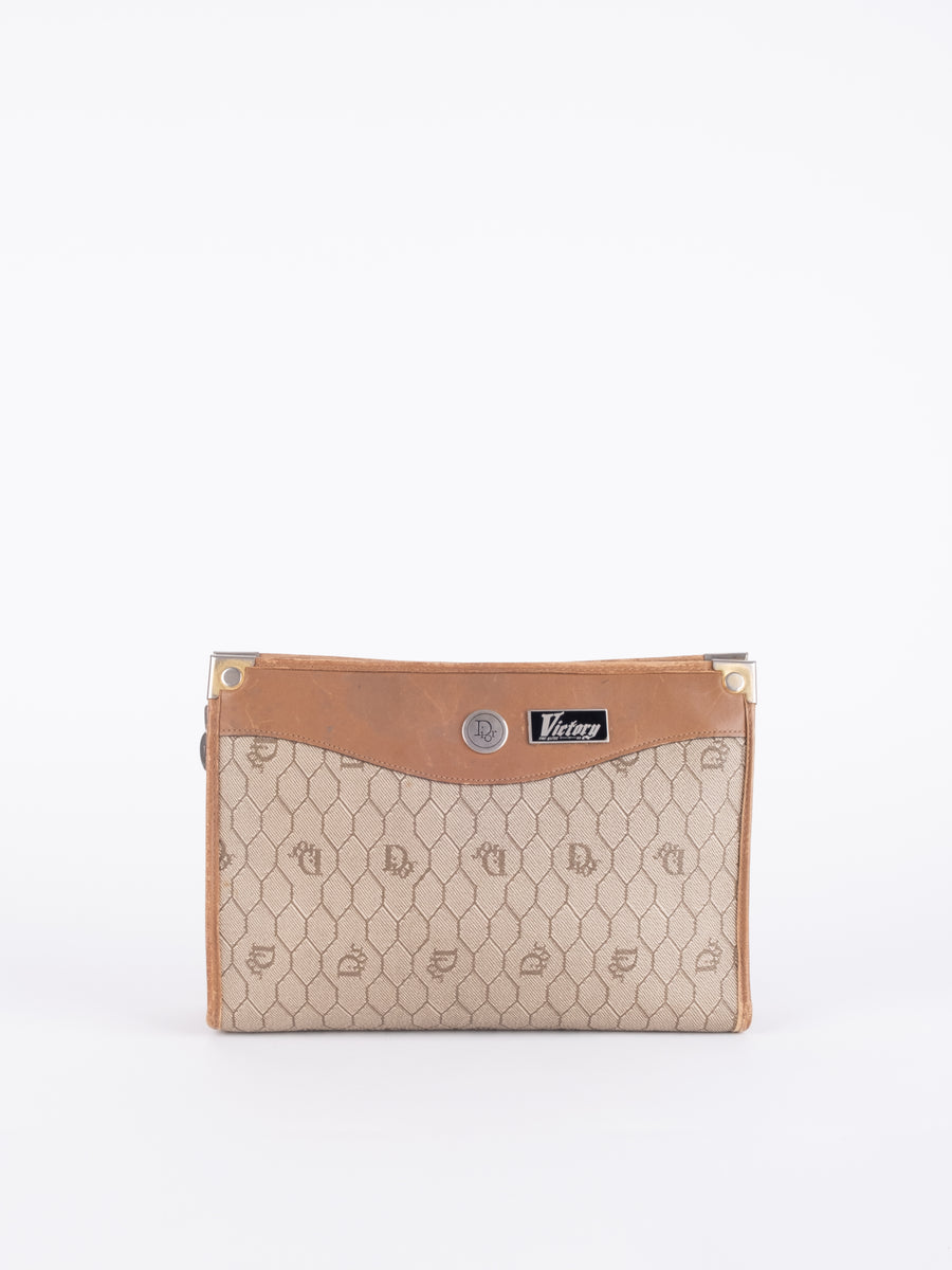 DIOR Vintage Monogram Clutch Bag