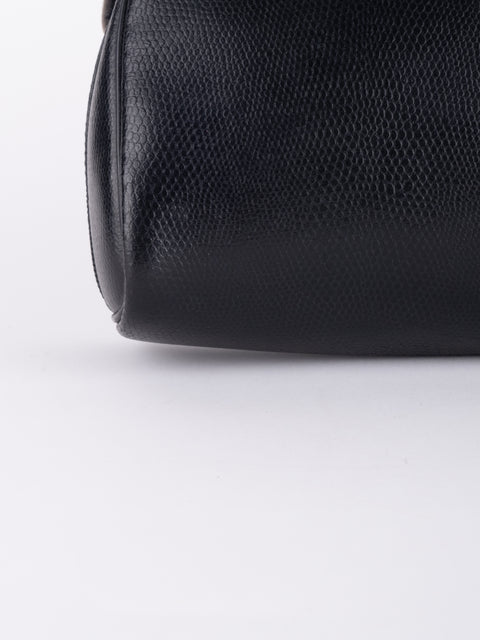 Givenchy Vintage Black Leather Crossbody Bag