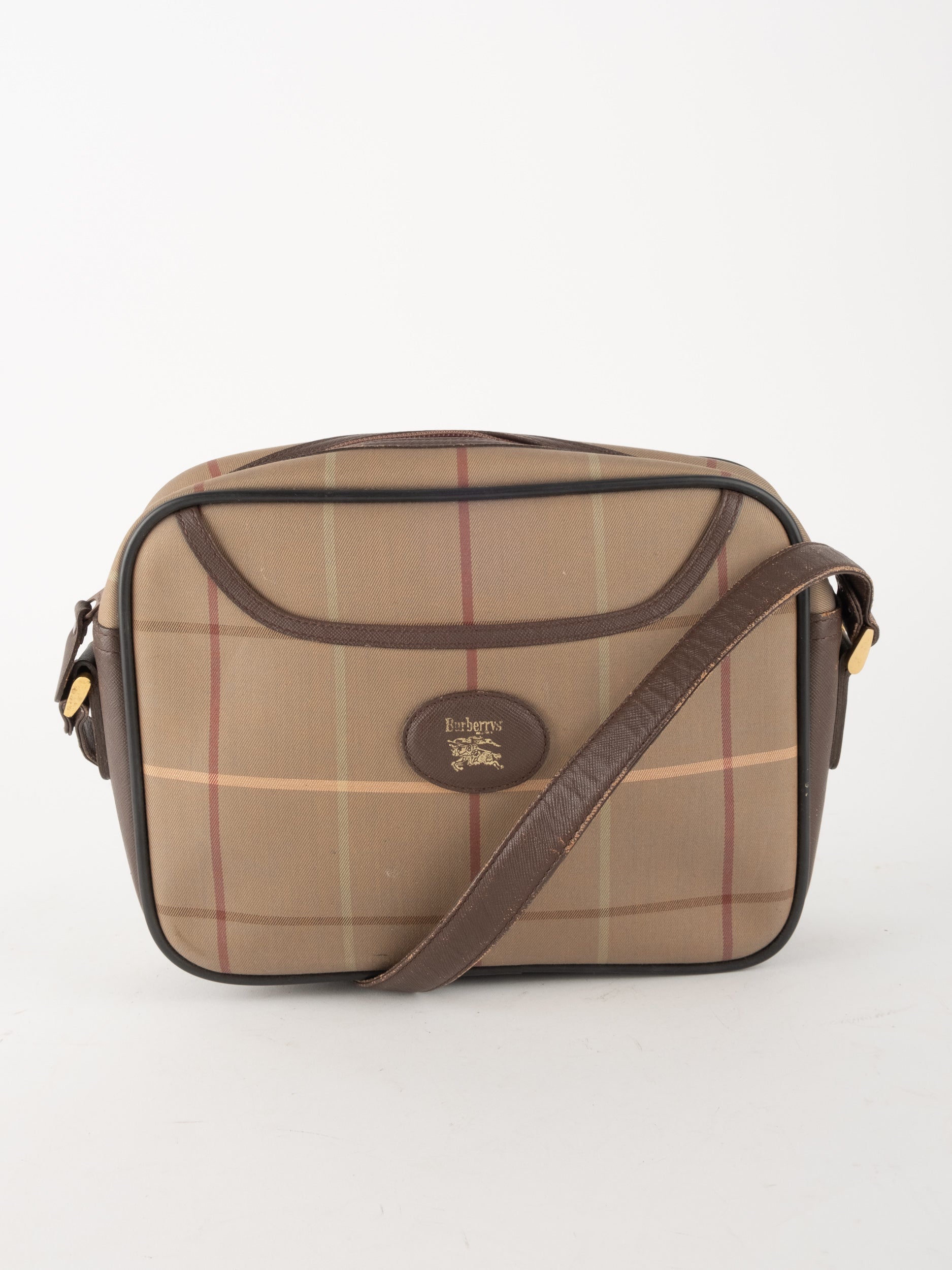 BURBERRY Nova Check Crossbody Bag