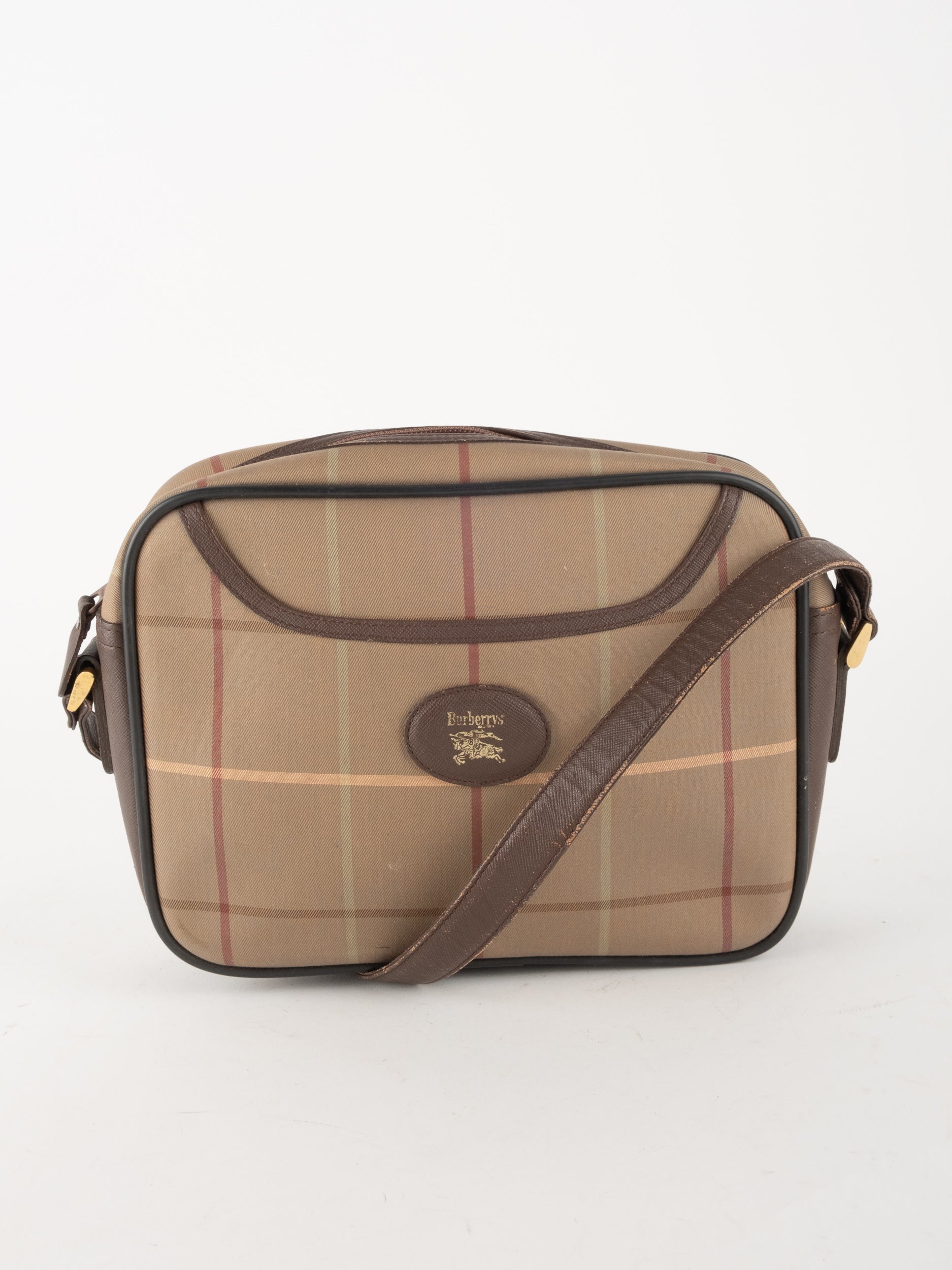 BURBERRY Nova Check Crossbody Bag