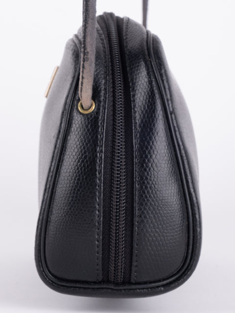 Givenchy Vintage Black Leather Crossbody Bag