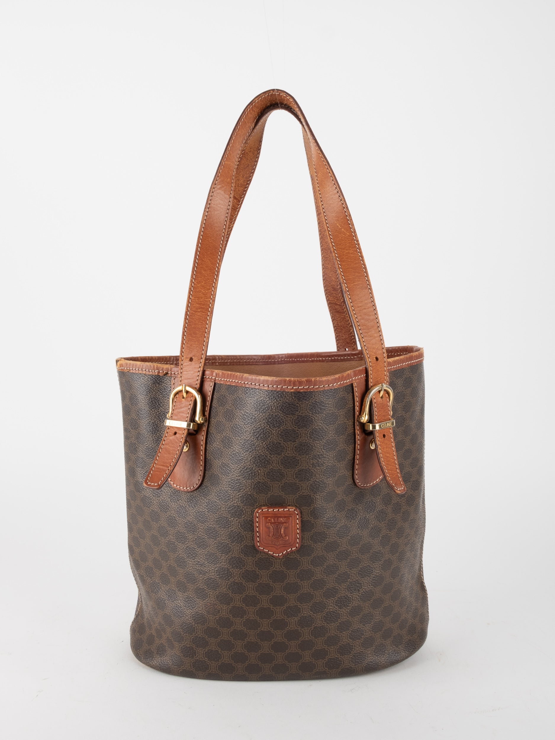 Celine Macadam Bucket Tote Bag