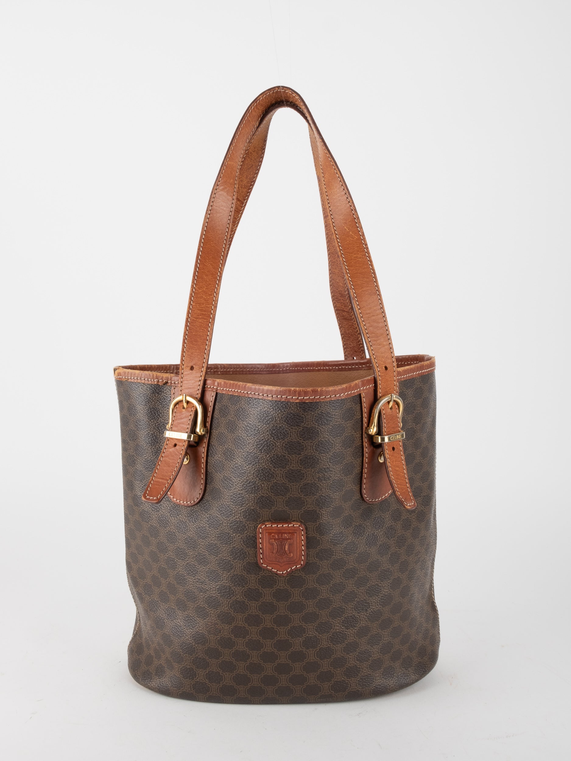 Celine Macadam Bucket Tote Bag