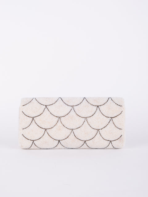 Vintage Beaded Evening Clutch Bag