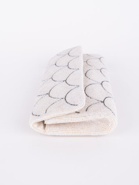 Vintage Beaded Evening Clutch Bag