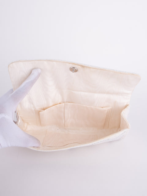 Vintage Beaded Evening Clutch Bag